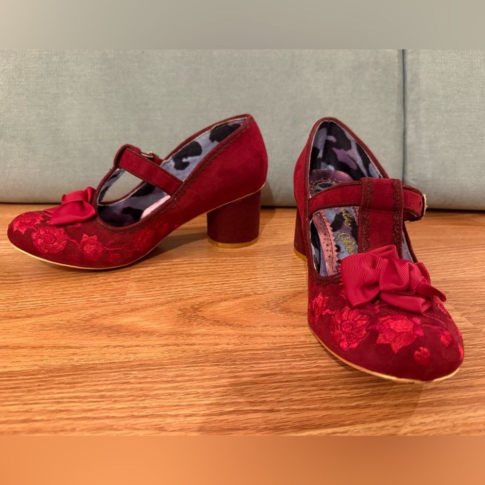 Irregular choice red heels
